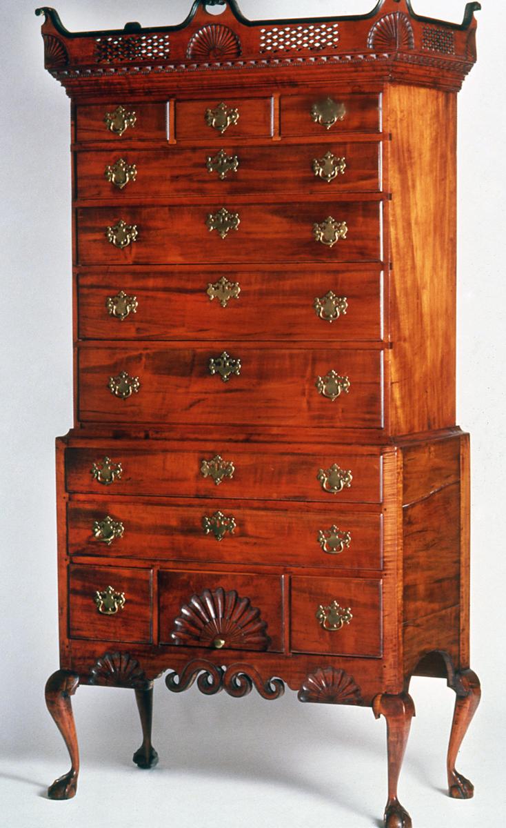 1957.1391 Chest, High chest (view 2)