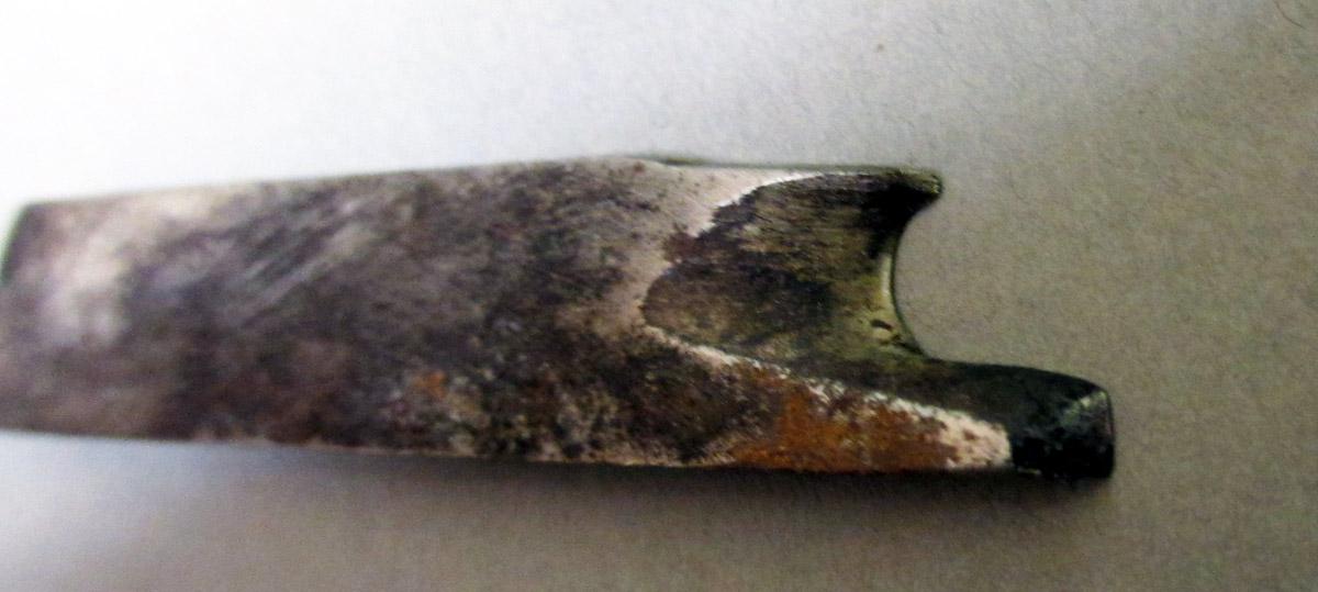 1983.107 Plane, iron detail