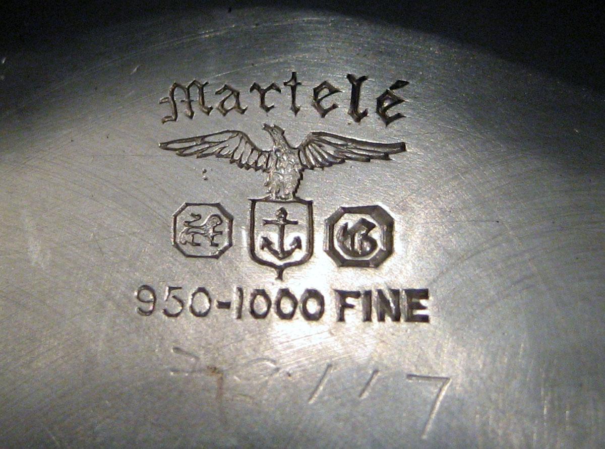 1983.0108.004 Silver Sugar Bowl mark