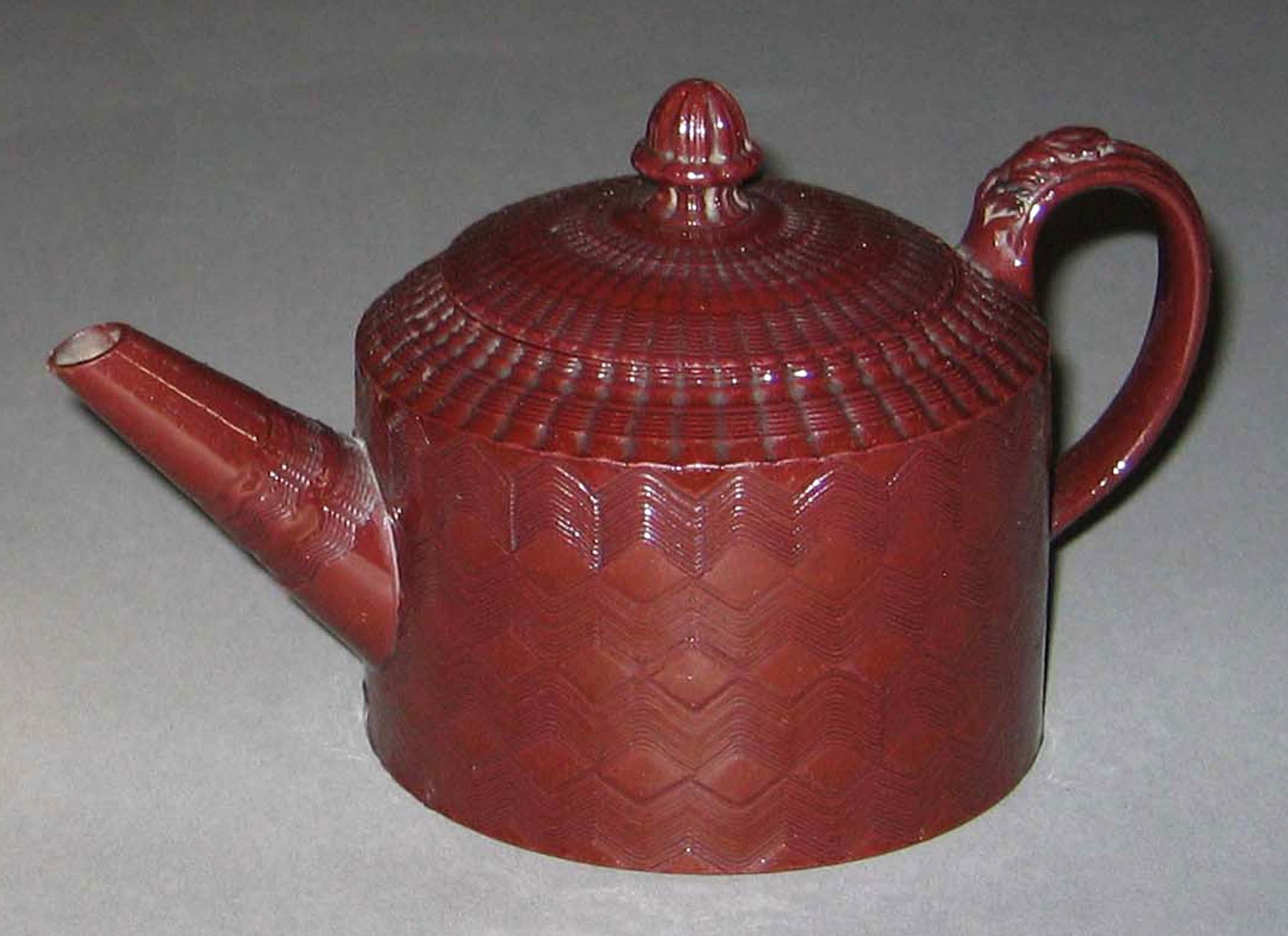1983.0110 Redware teapot