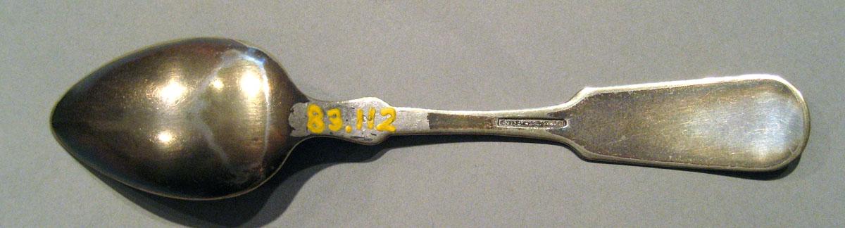1983.0112 Silver Spoon underside