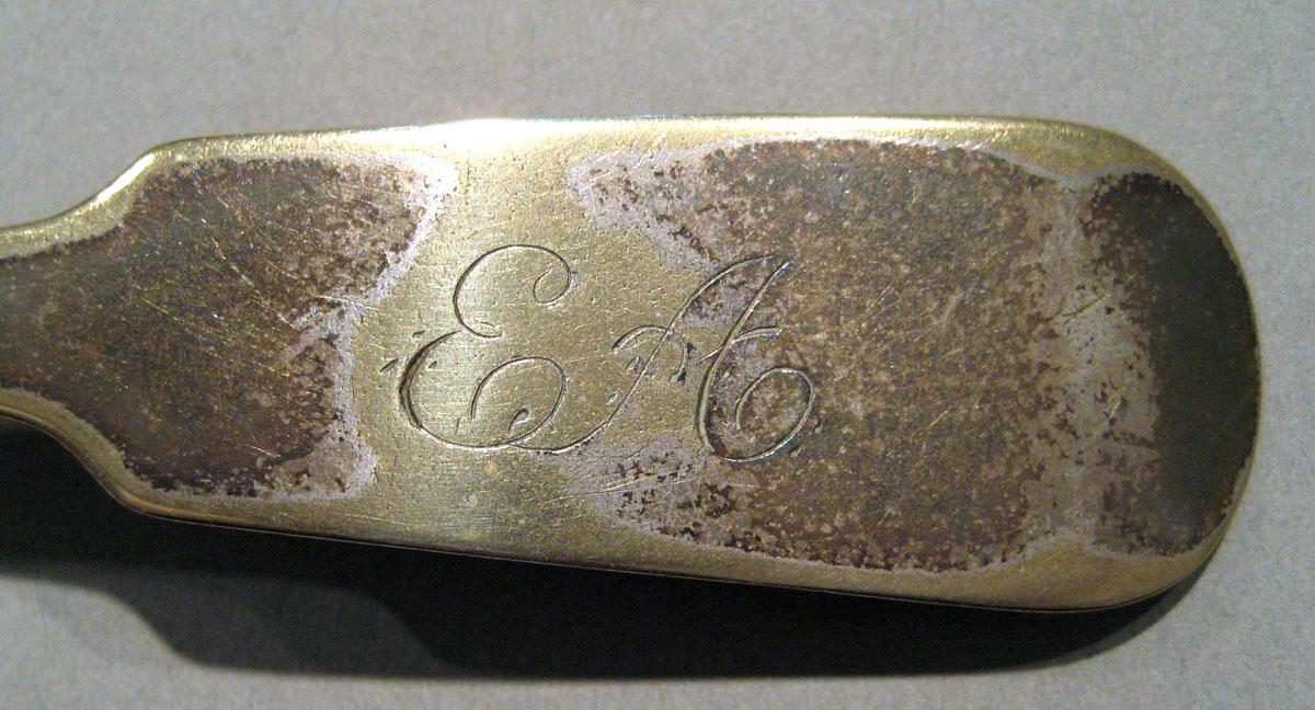 1983.0112 Silver Spoon engraving