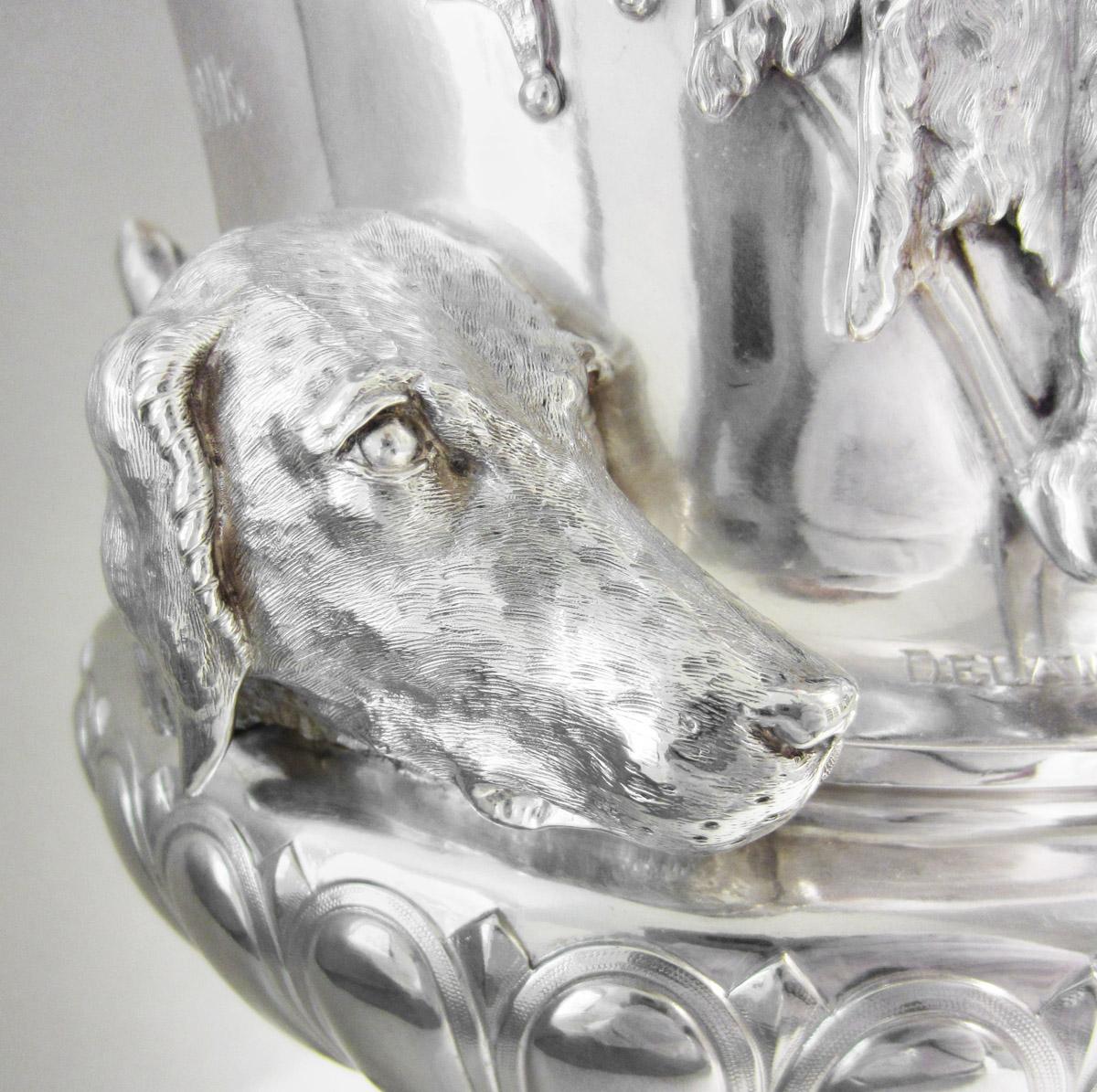 1983.0115 A Trophy, urn, detail 1