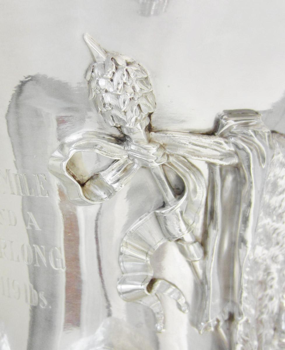 1983.0115 A Trophy, urn, detail 8