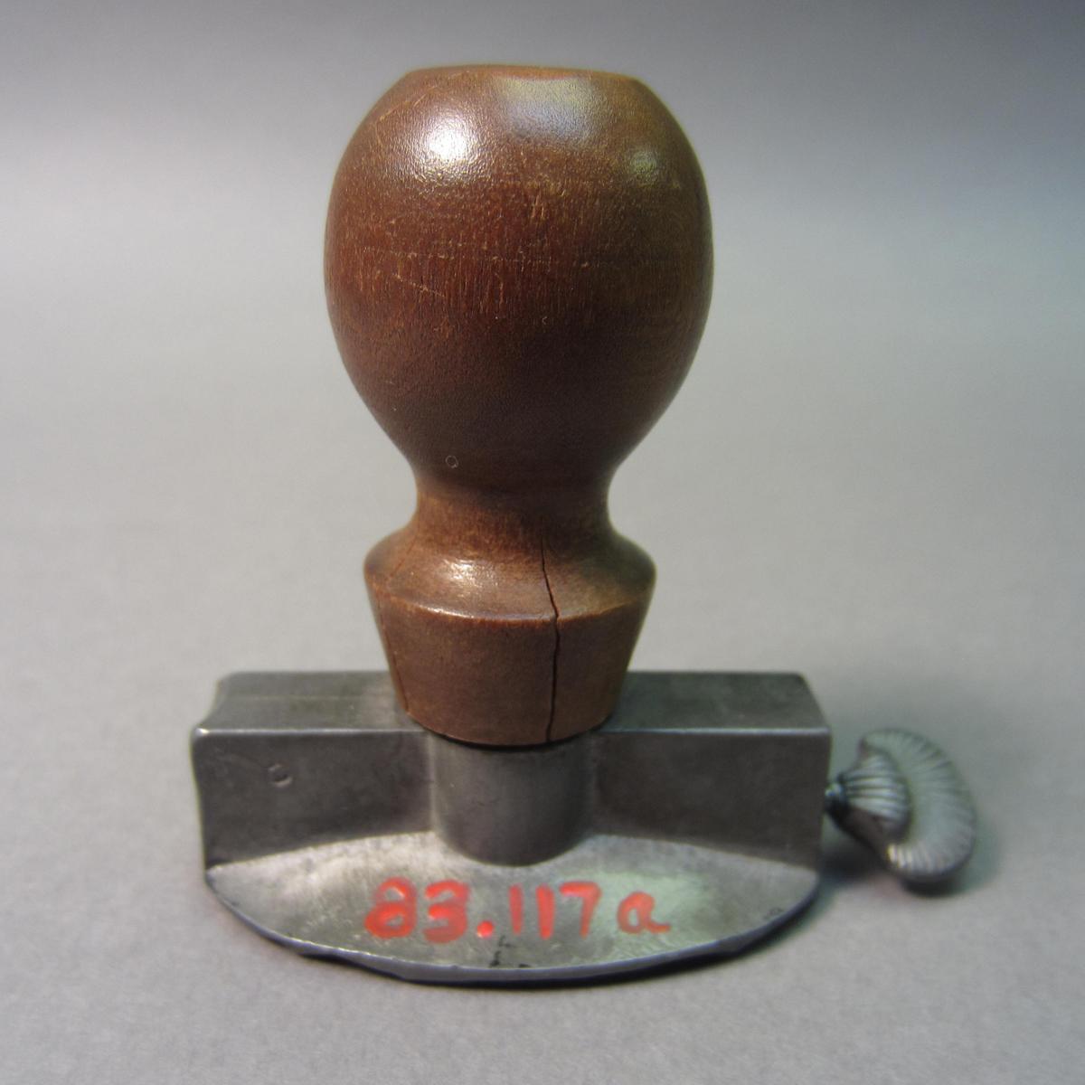 1983.0117 A Marking stamp, View 2