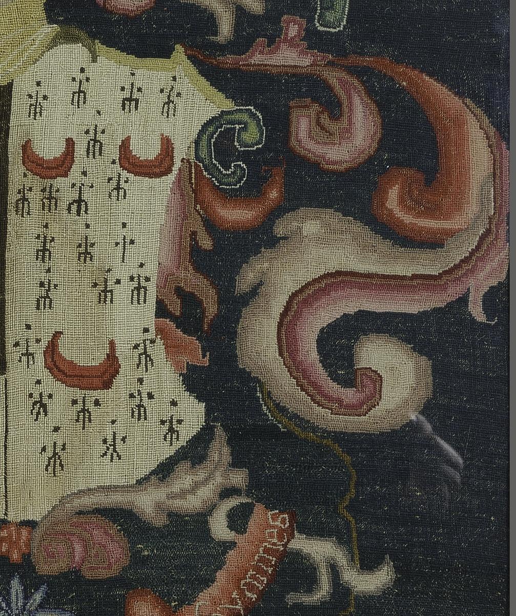 1957.1395 Coat of Arms, Detail 3