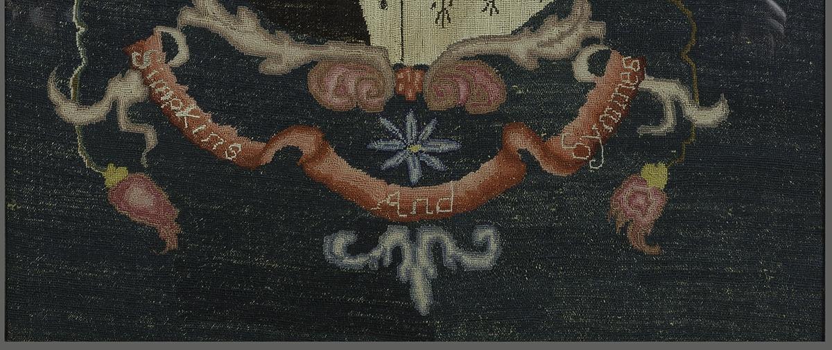 1957.1395 Coat of Arms, Detail 4