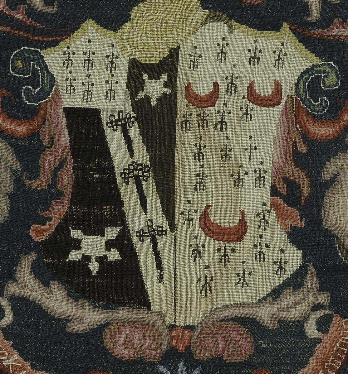 1957.1395 Coat of Arms, Detail 5