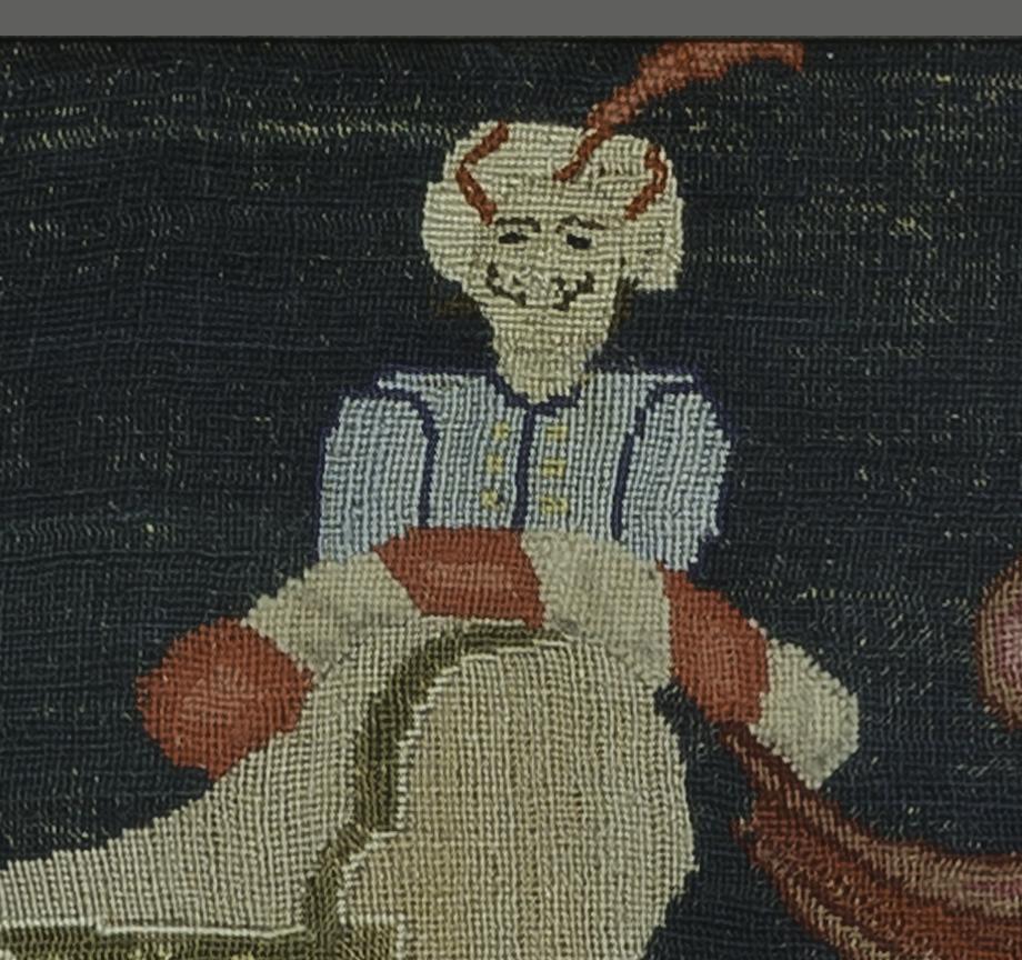 1957.1395 Coat of Arms, Detail 6