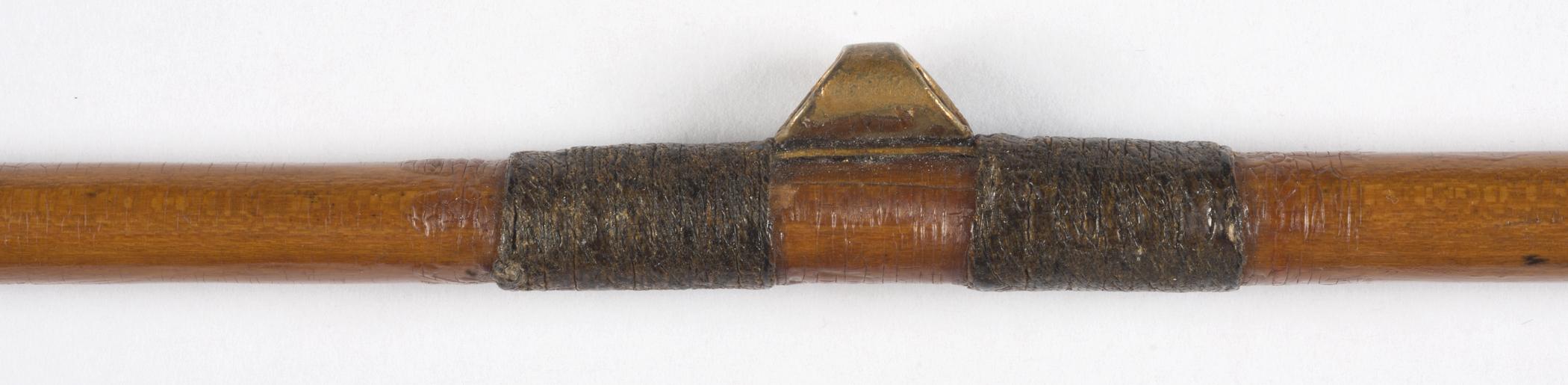 1983.0131 C Fishing rod, detail 1