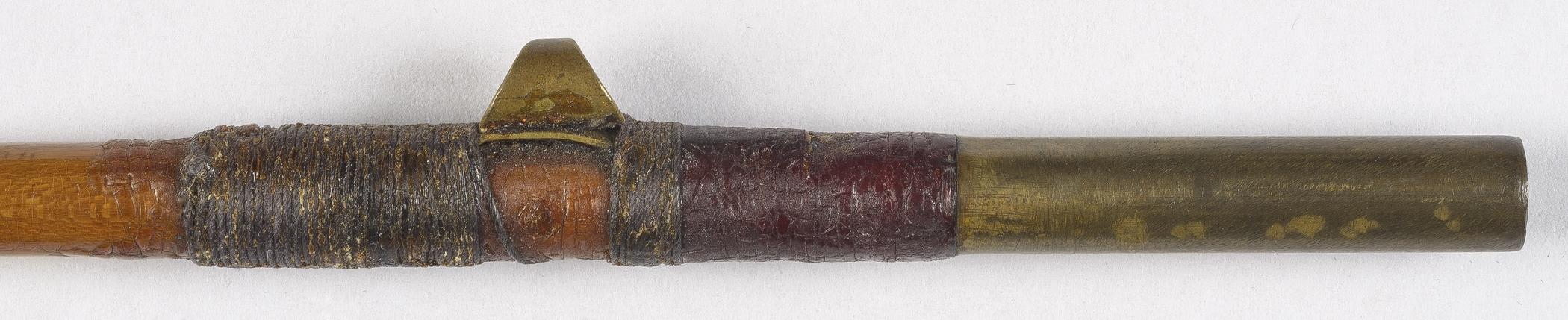 1983.0131 D Fishing rod, detail 1