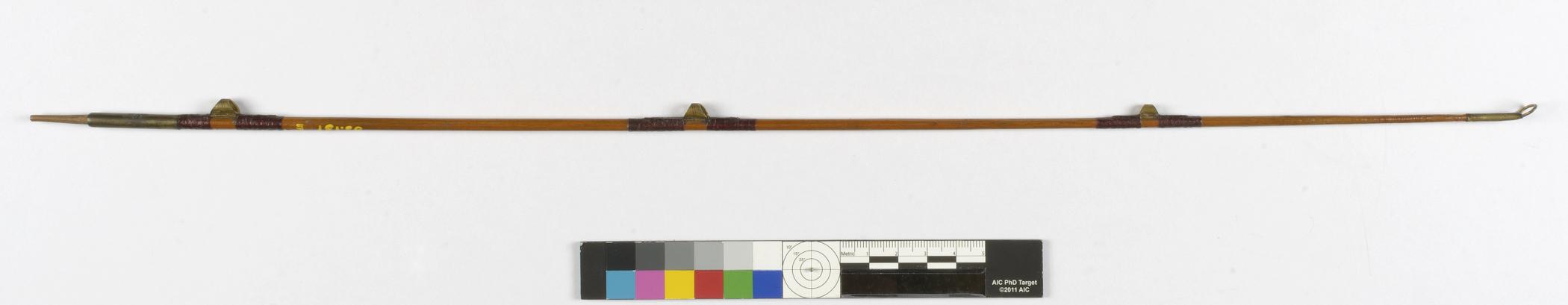 1983.0131 E Fishing rod, view 1