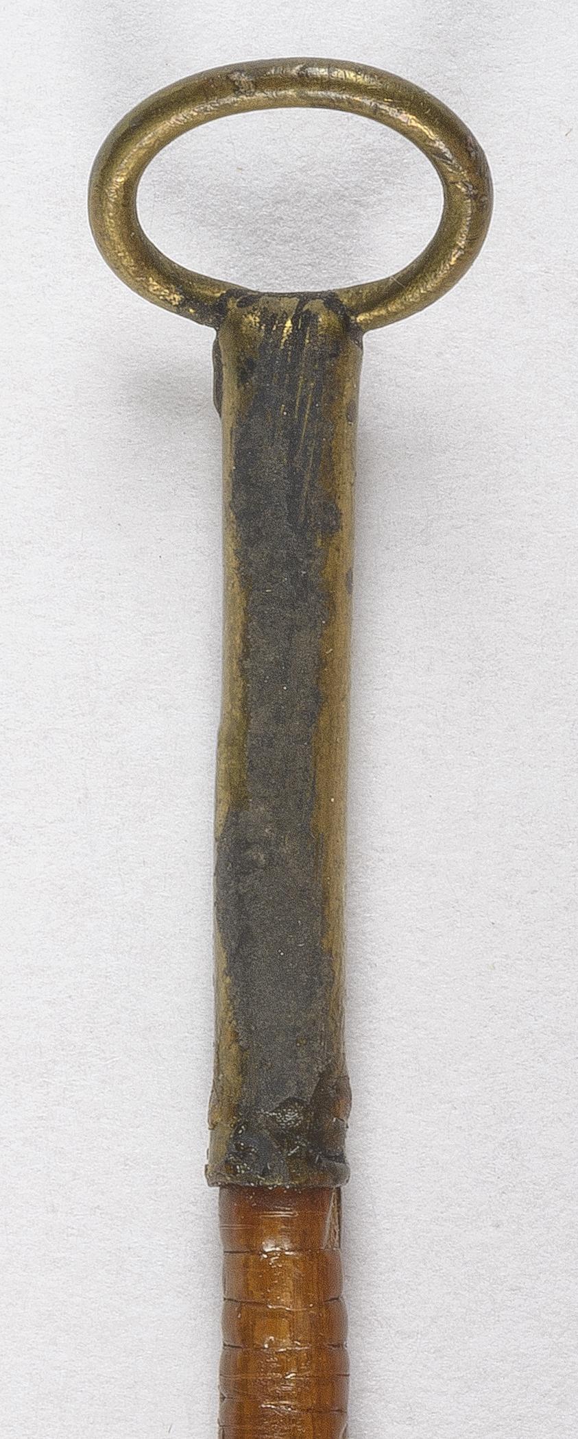 1983.0131 E Fishing rod, detail 2