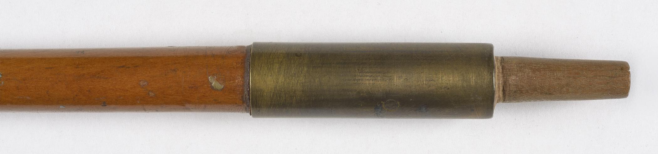 1983.0131 B Fishing rod, detail 1