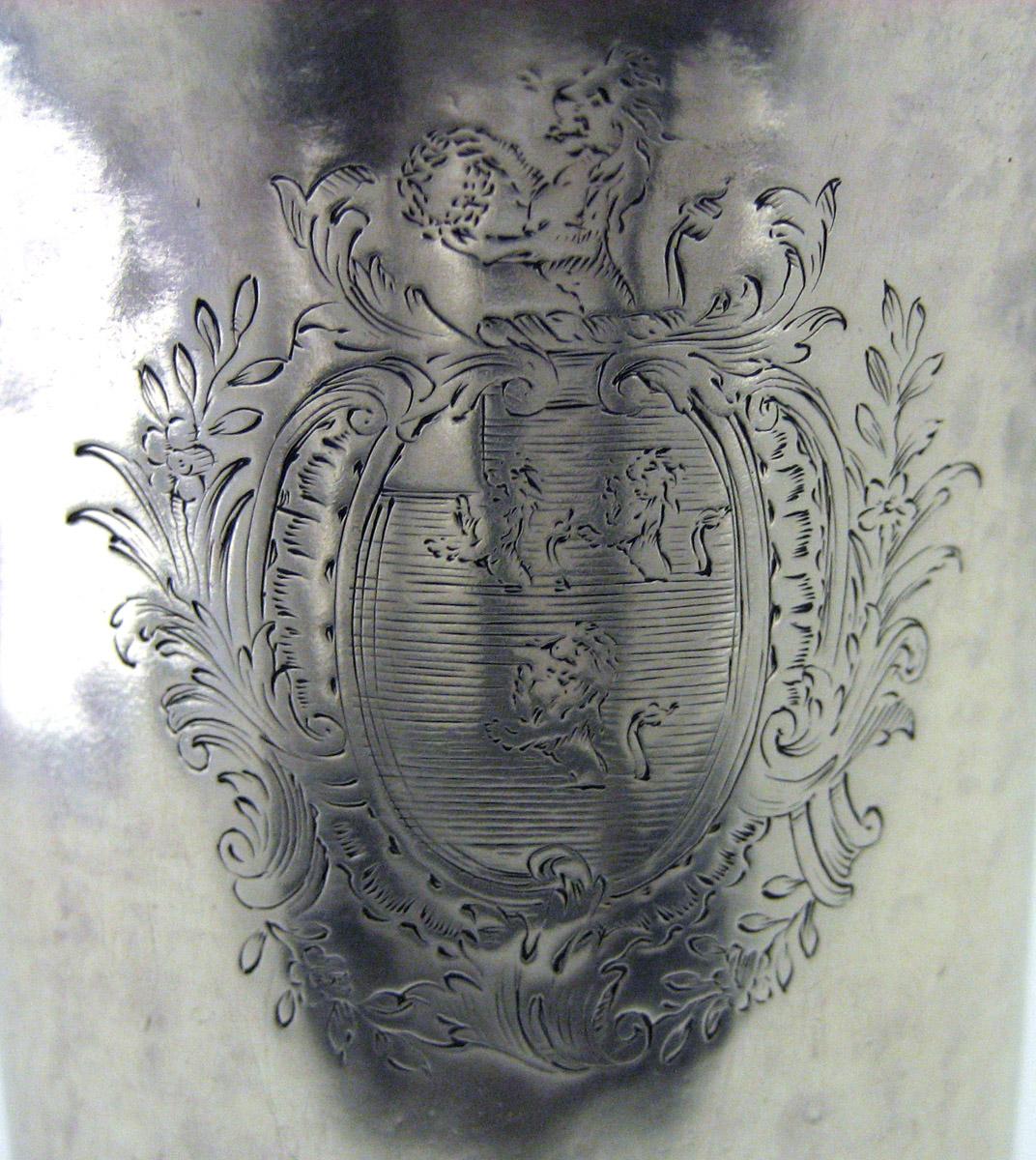 1983.0156.001 Silver Beaker engraving