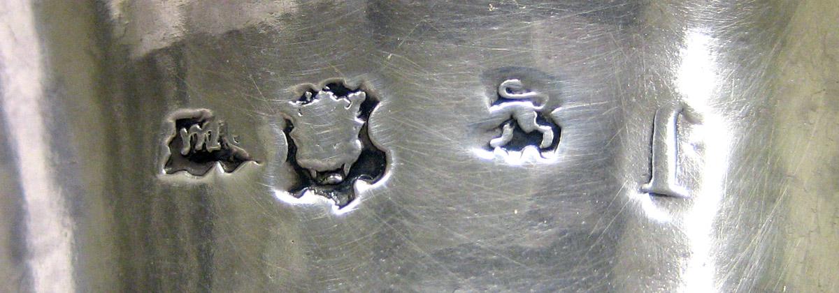 1983.0156.001 Silver Beaker mark