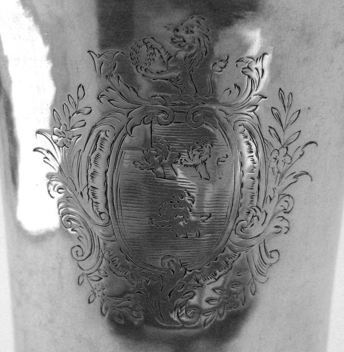 1983.0156.002 Silver Beaker engraving
