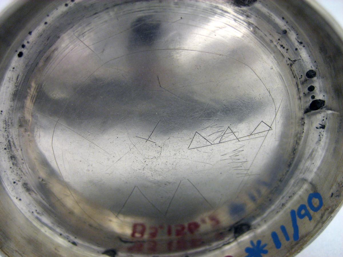 1983.0156.002 Silver Beaker inscriptions