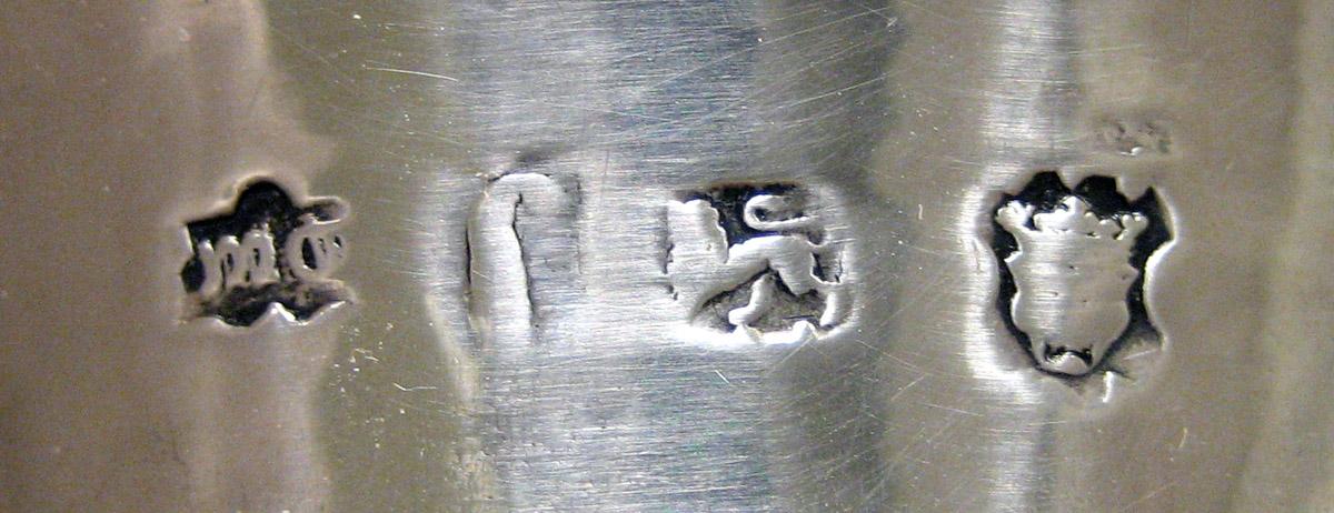 1983.0156.002 Silver Beaker mark