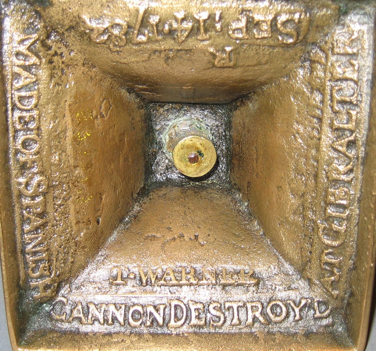 1983.0171.002 Candlestick (detail)