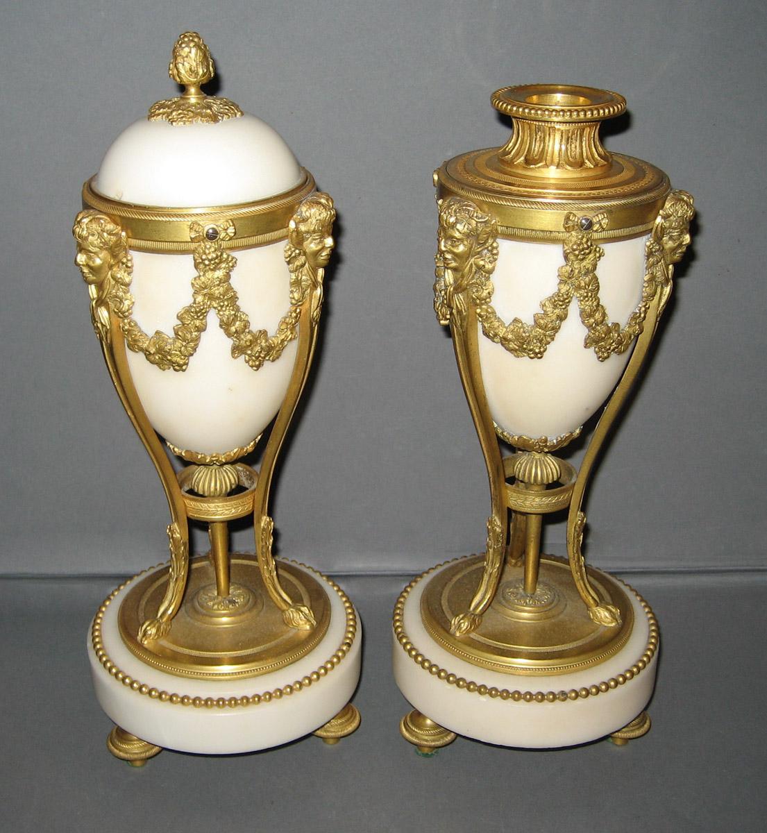 1957.1409.001 and .002  A, B Urns