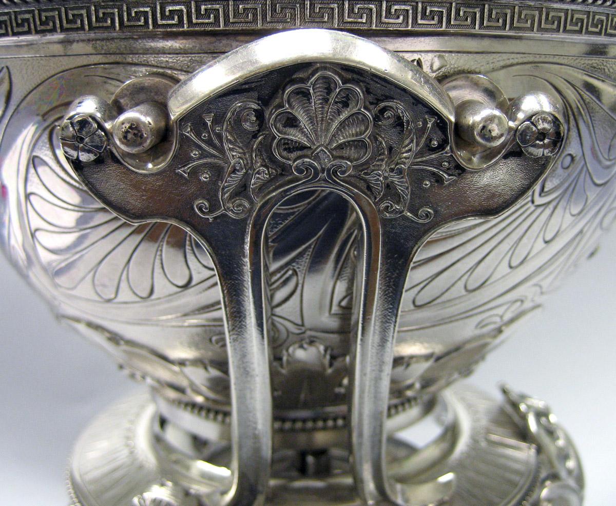 1983.0178.001 C Silver Kettle on stand detail 1