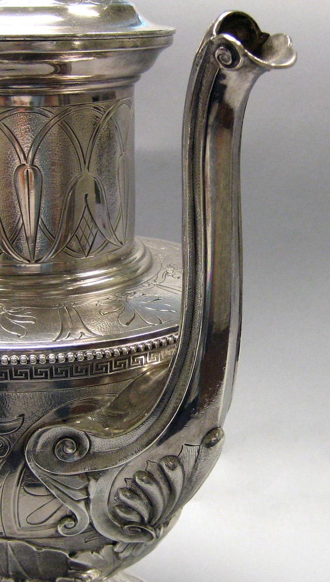 1983.0178.002 Silver Coffee Pot spout