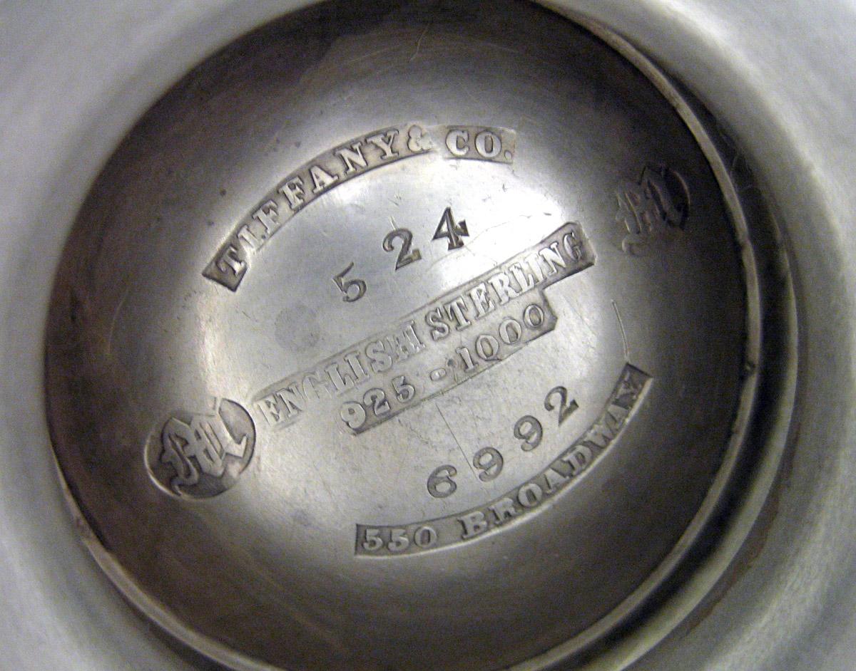 1983.0178.003 Silver Teapot mark