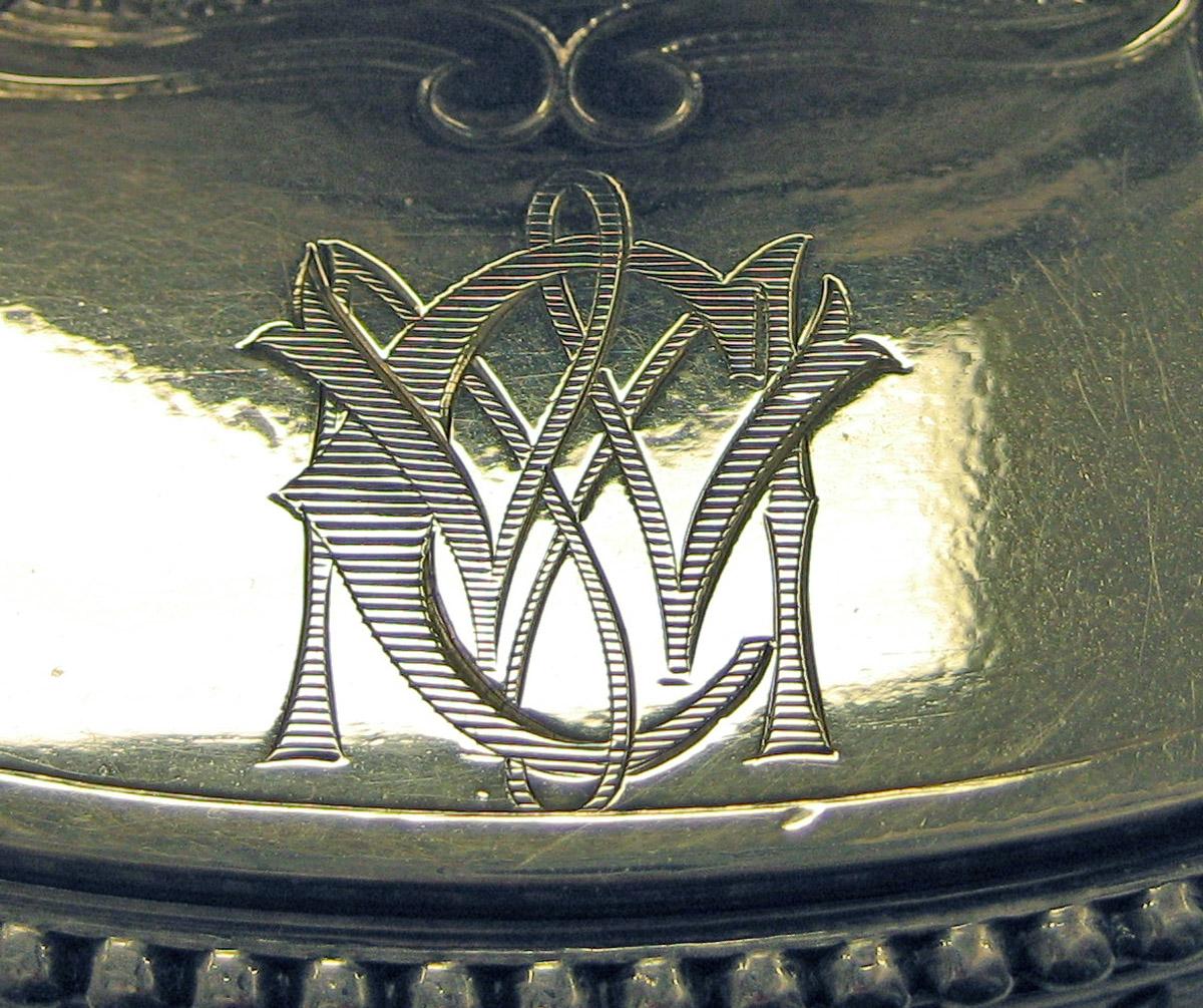 1983.0178.003 Silver Teapot engraving
