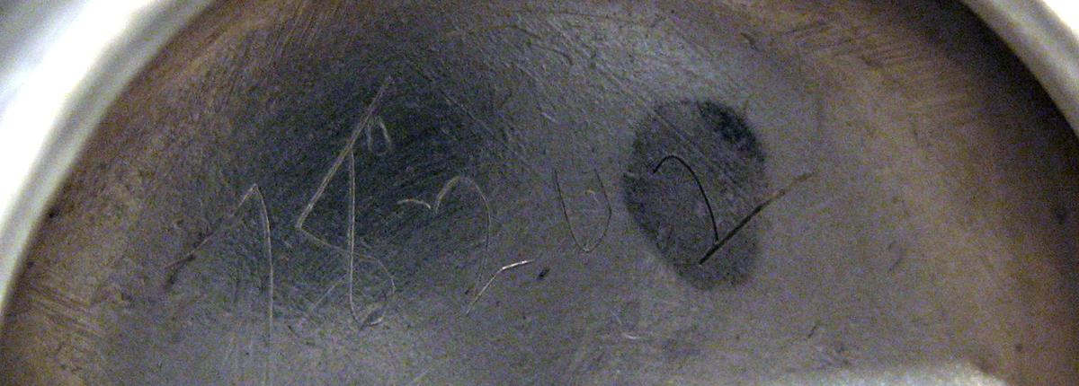 1983.0178.004 Silver Pitcher inscription