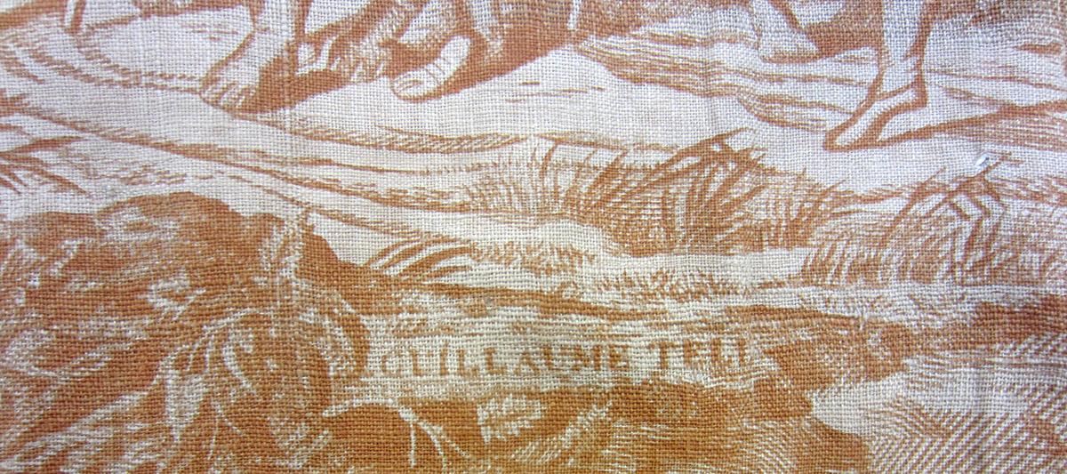 1983.0187 C textile, printed detail