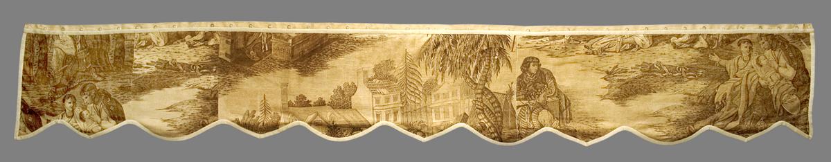 1983.0190 A Bed Hanging, Valance