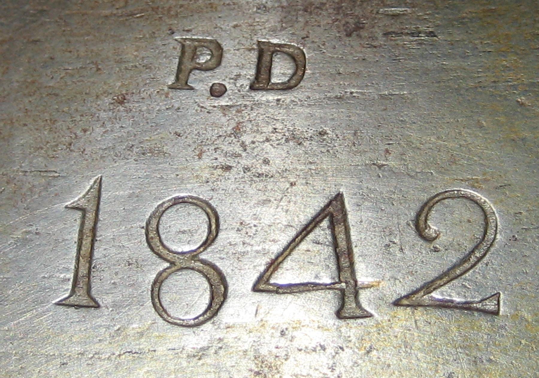 1983.0240 Dough scraper (mark)