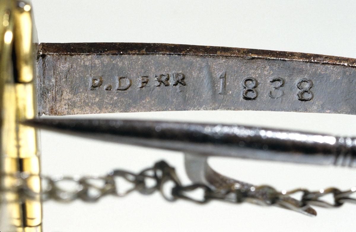 1983.0241 Lamp, Oil Lamp detail