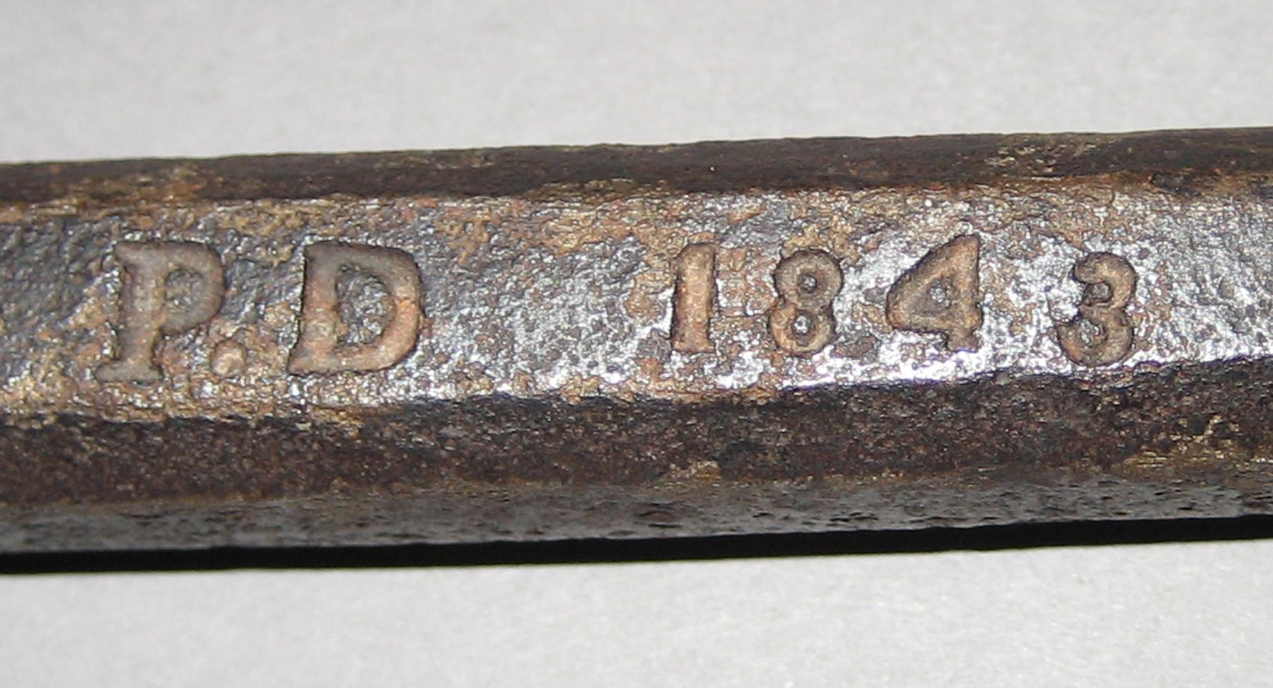 1983.0242 Name stamp (mark)
