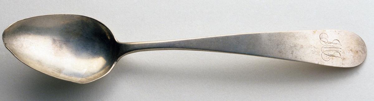 1983.0244.380 Spoon, Tablespoon, view 1