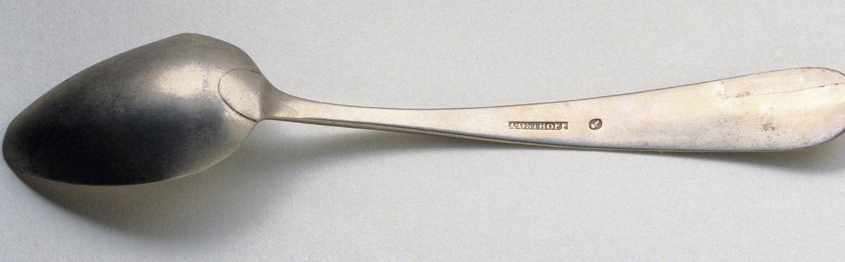 1983.0244.380 Spoon, Tablespoon, view 2