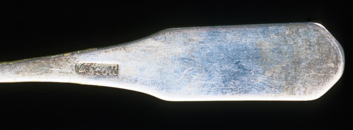 1984.0005.053.002 Spoon, Teaspoon, detail 1