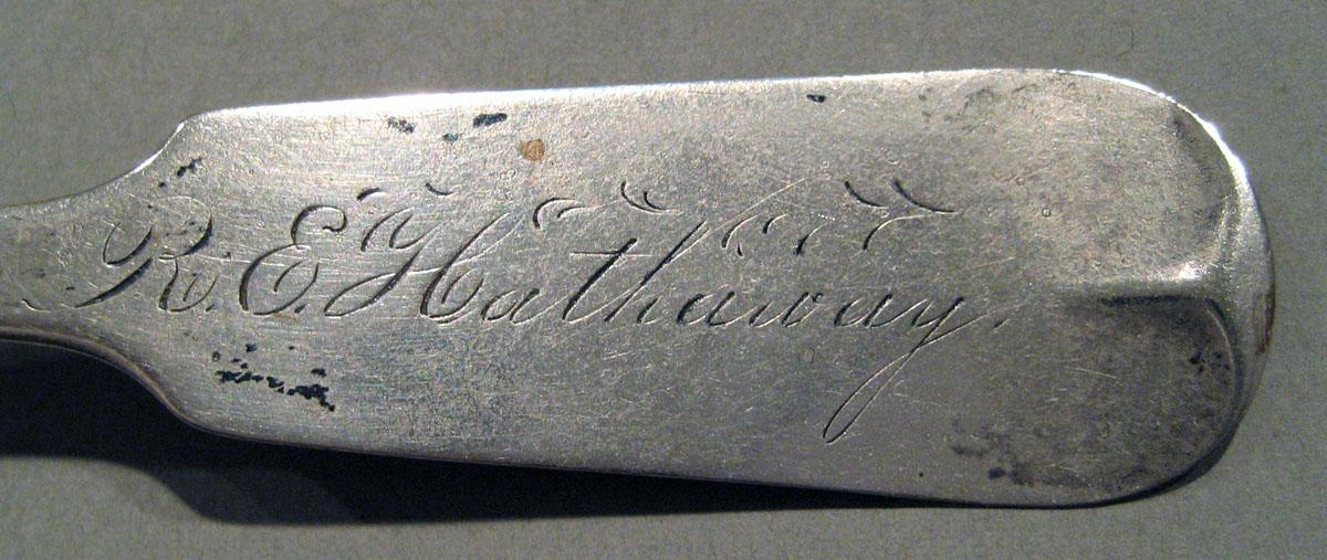 1984.0005.117.002 Silver Spoon engraving