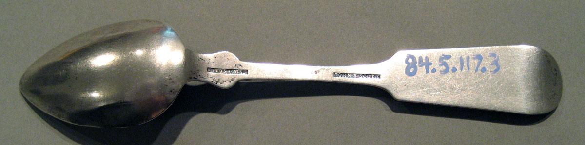 1984.0005.117.003 Silver Spoon underside