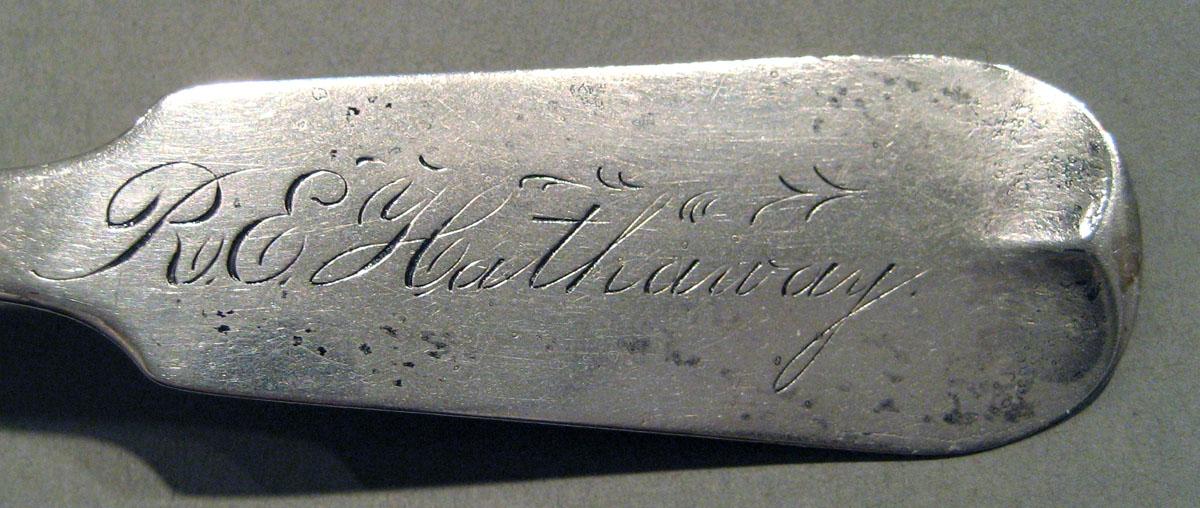 1984.0005.117.004 Silver Spoon engraving