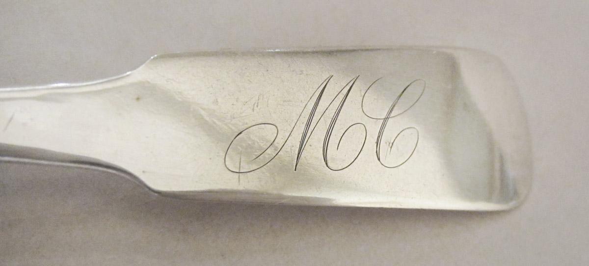 1984.0005.230.001 Spoon, engraving