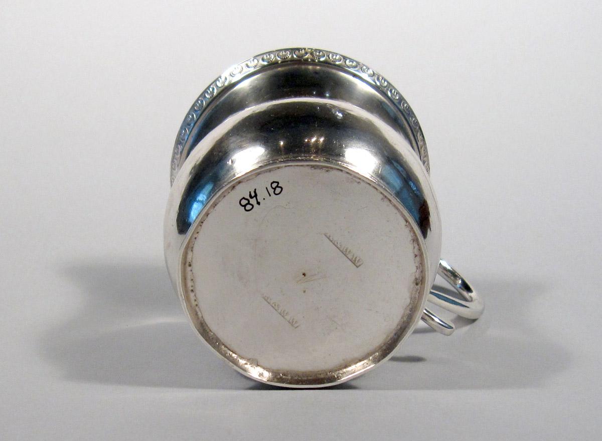1984.0018 Silver Mug underside