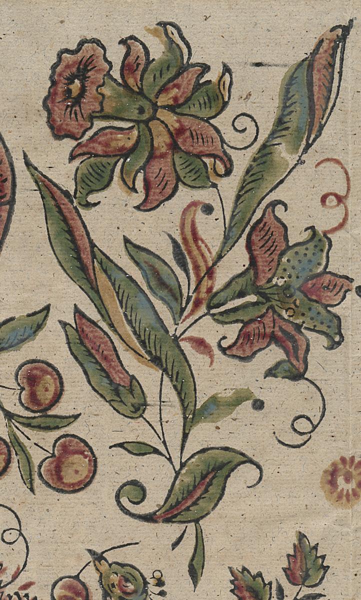 1984.0019 Wall Covering, Detail 3
