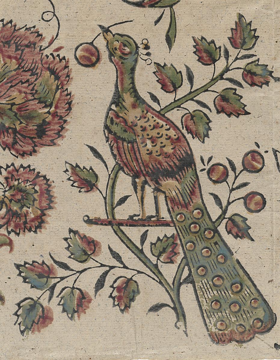 1984.0019 Wall Covering, Detail 5