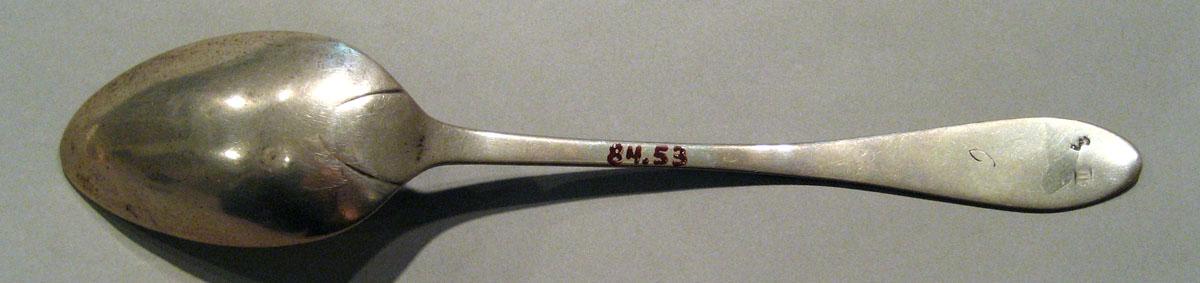 1984.0053 Silver Spoon underside