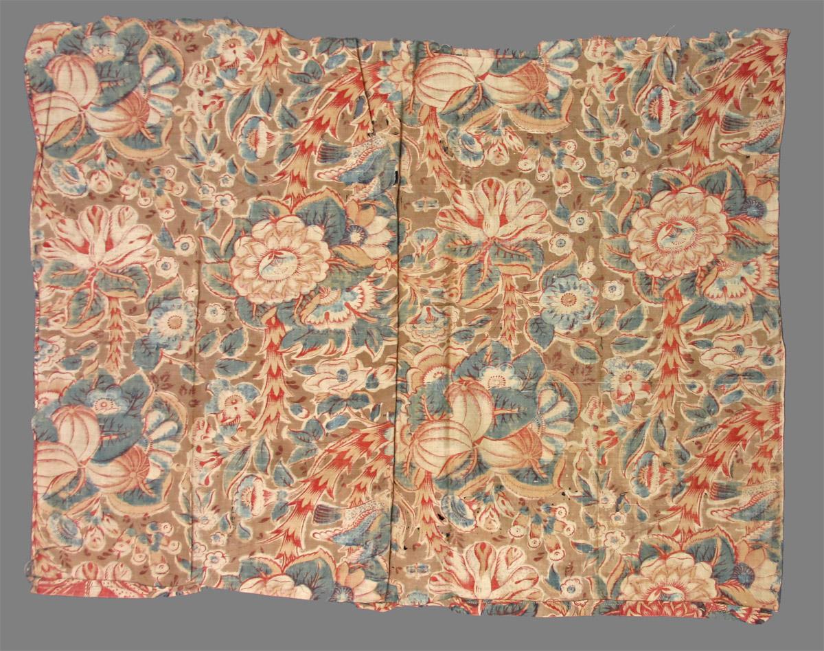 1984.0069 textile, printed reverse
