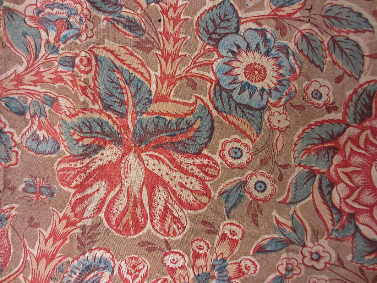 1984.0069 textile, printed detail