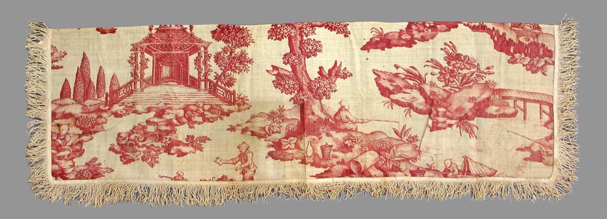 1984.0070 Textile, printed obverse