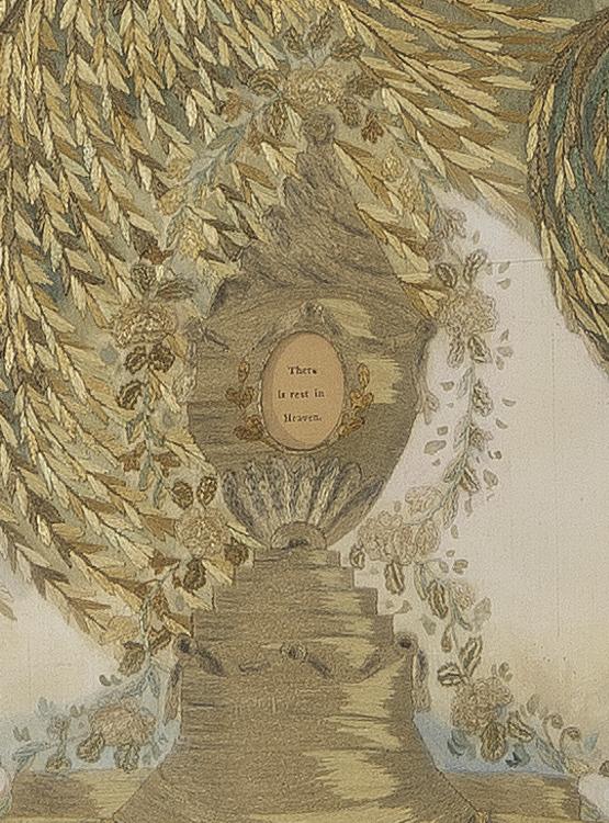 1984.0094 A Needlework Picture, Detail 2